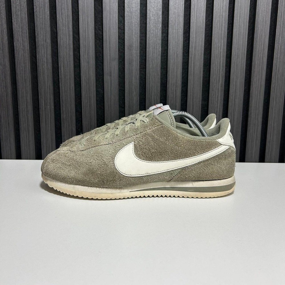 Nike Cortez green suede Womens 9.5 - Picture 3 of 8
